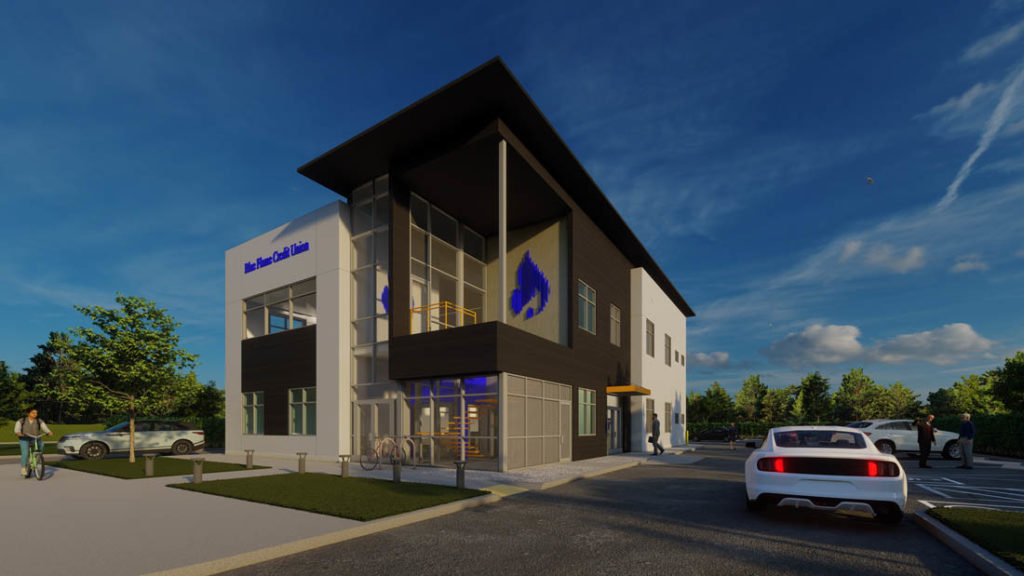 Helt - Modern Architecture - Blue Flame Credit Union HQ
