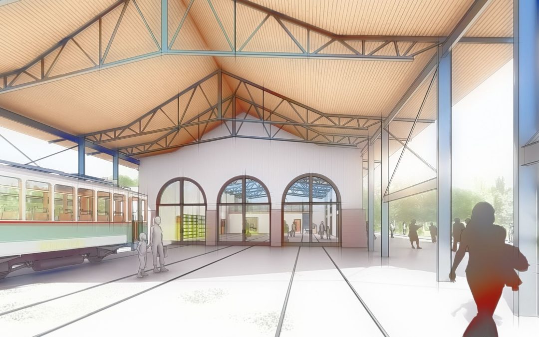 Belmont trolley barn project