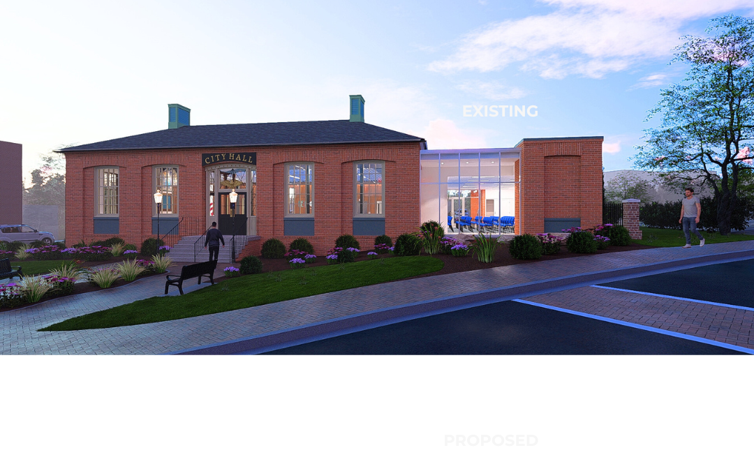 Belmont city hall proposed 2026 addition